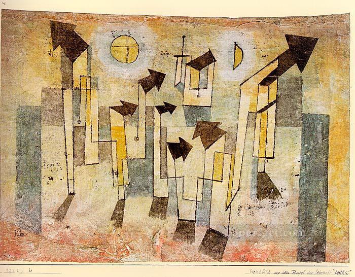 Wall Painting from the Temple of Longing Paul Klee Oil Paintings
